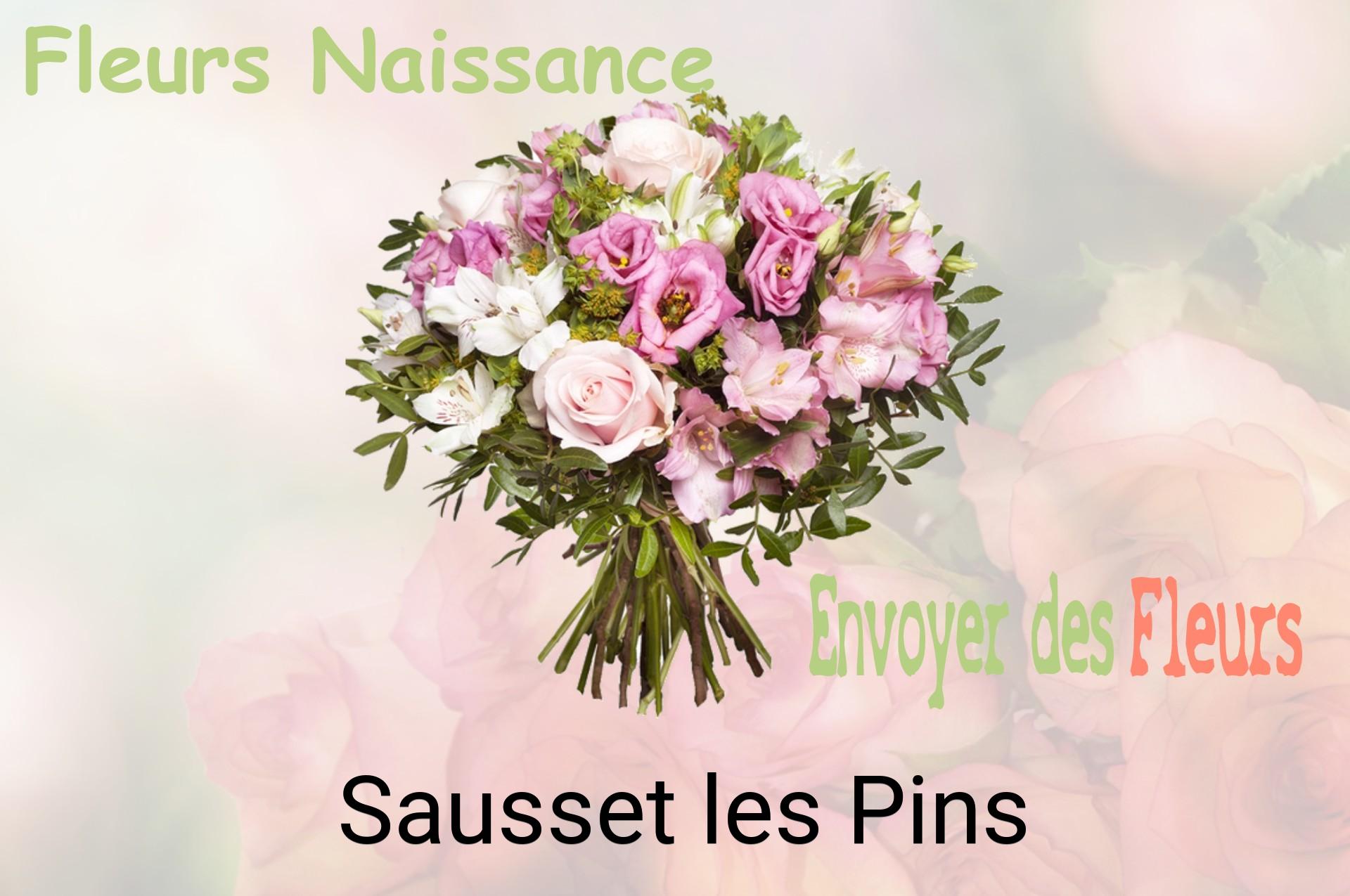 Bouquet de fleurs de naissance livré à Sausset-les-Pins